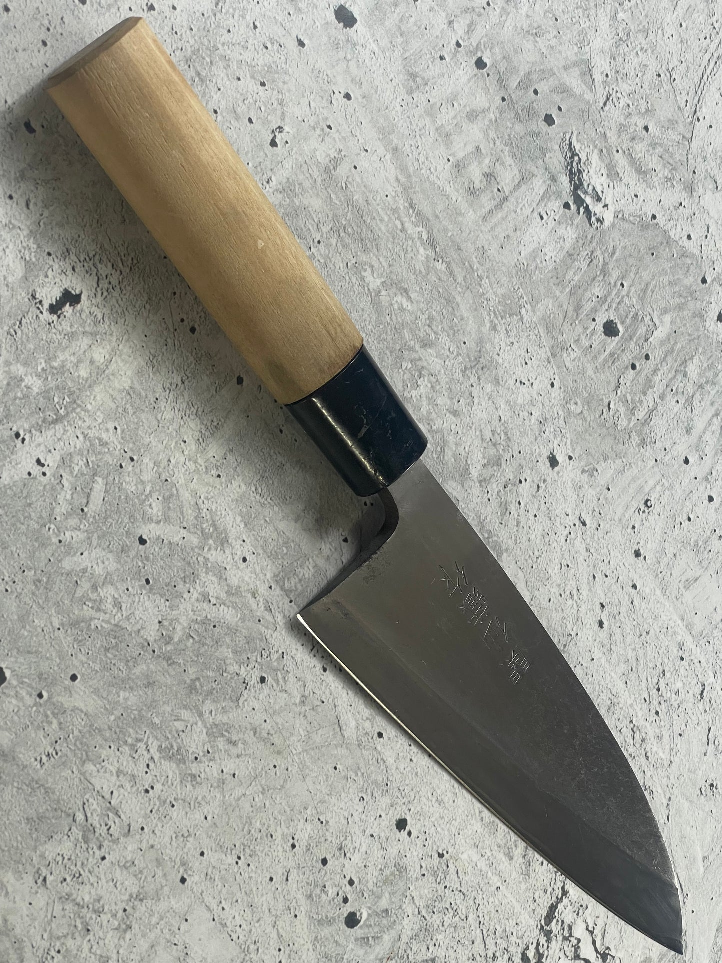 Vintage Japanese Deba Knife 150mm Made in Japan 🇯🇵 Carbon Steel 1754