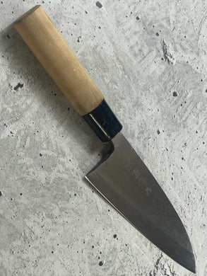 Vintage Japanese Deba Knife 150mm Made in Japan 🇯🇵 Carbon Steel 1754