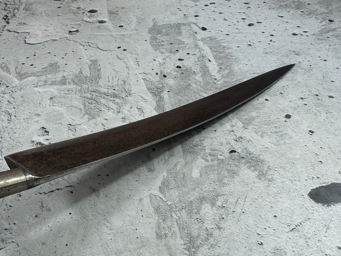 Vintage Sabatier Nogent Flexible Slicing Knife 200mm Carbon Steel 2187