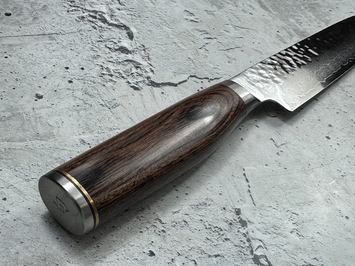 Pre-Owned Shun Premier Slicing Knife 240mm Damascus Steel PakkaWood Handle 2176