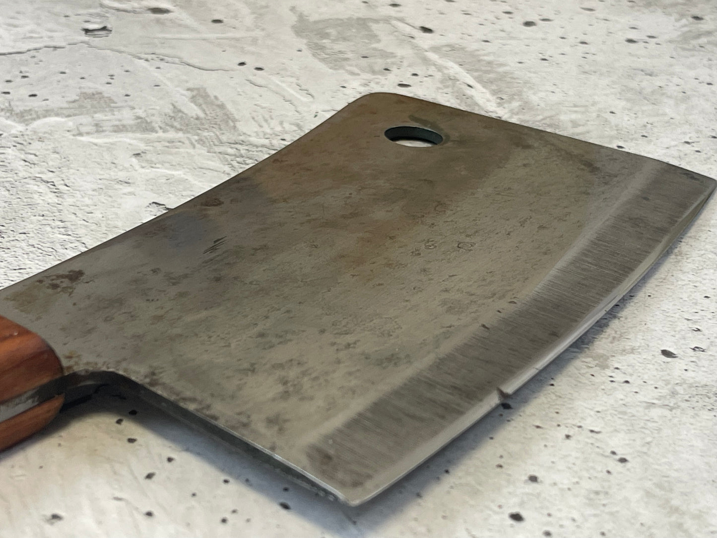 Vintage Dexter Butcher Cleaver Knife 180mm Stainless Steel Blade Made in USA 🇺🇸 1531