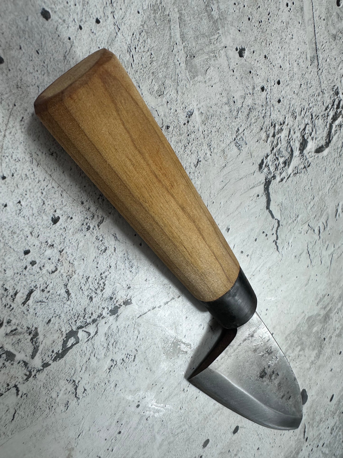 Vintage Sakai Sakamoto Deba Knife 170mm Carbon Steel 2145