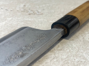 Vintage Japanese Funayuki Knife 150mm Made in Japan 🇯🇵 Carbon Steel 1336