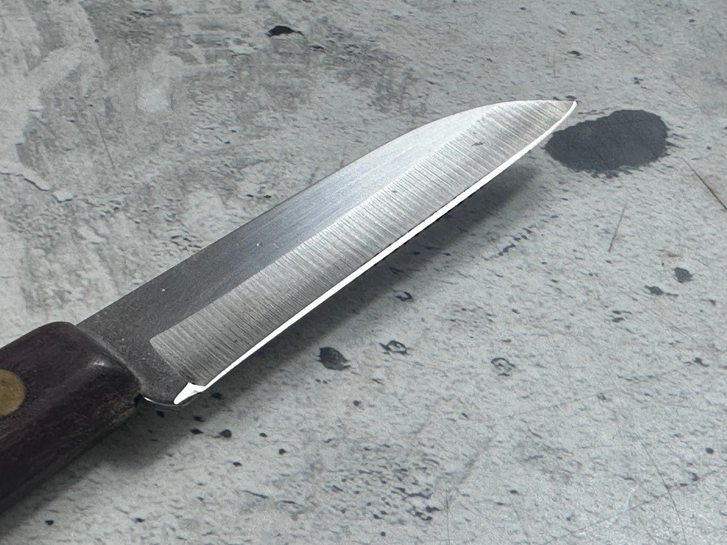 Vintage French Durol Paring Knife 70mm Inox Steel 2128