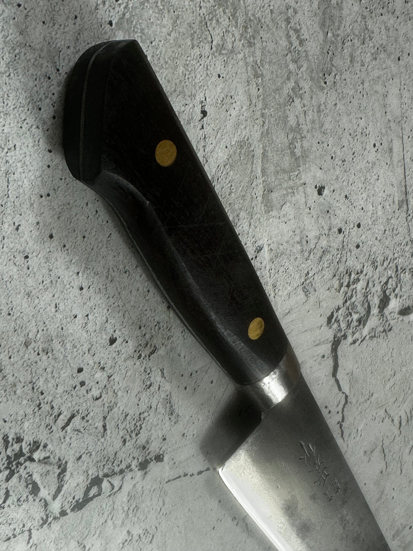 Vintage Japanese Gyuto Knife 270mm Carbon Steel  Made in Japan 2015