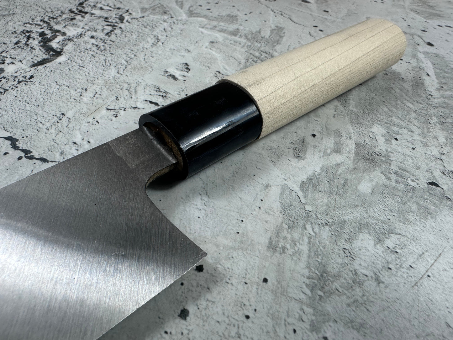 Vintage Feather Usuba Knife 150mm Carbon Steel 2158