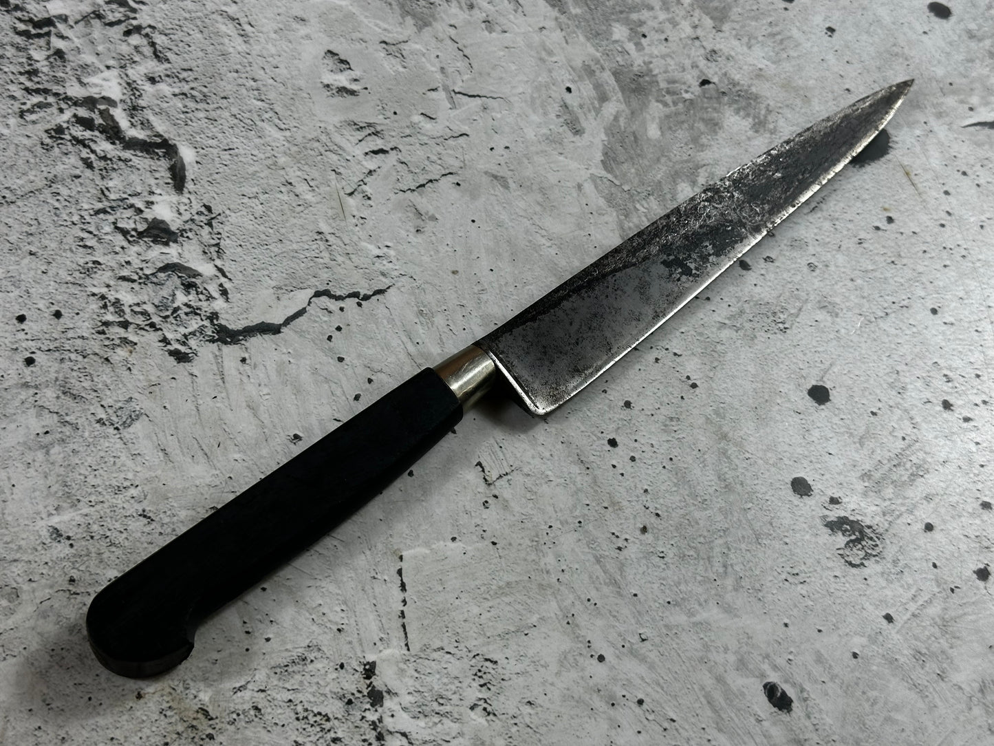 Vintage Nogent Knife  Set 2x Carbon Steel Made in France 🇫🇷 2044