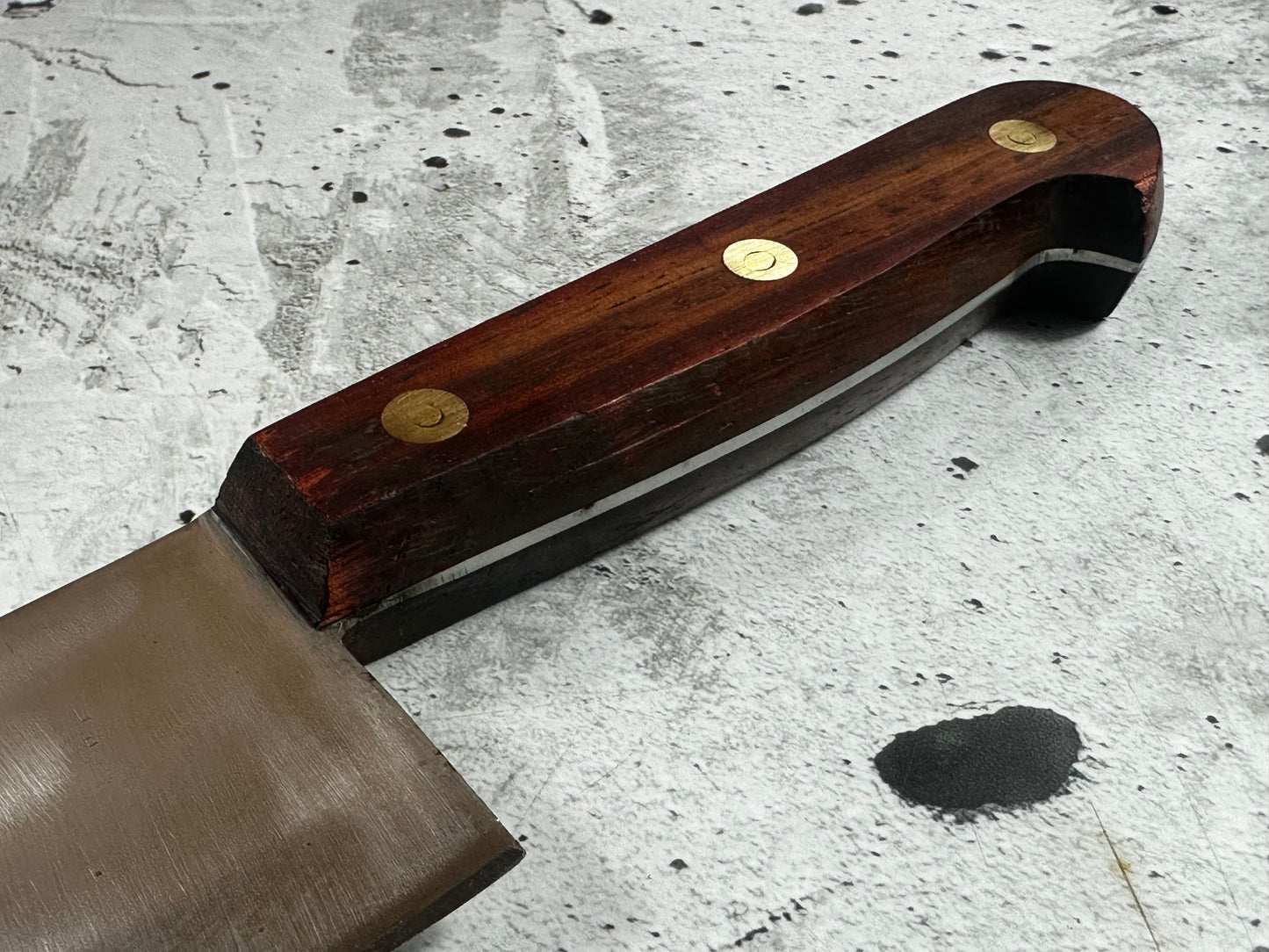 Vintage French Chef Knife 280mm High Carbon Steel Made in France 2034