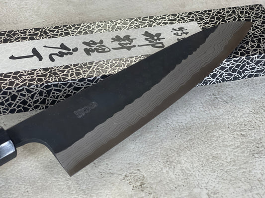 Yamamoto Black Gyuto Knife Aogami Super Steel 180mm Yamamoto  Pakkawood Handle - Made in Japan 🇯🇵