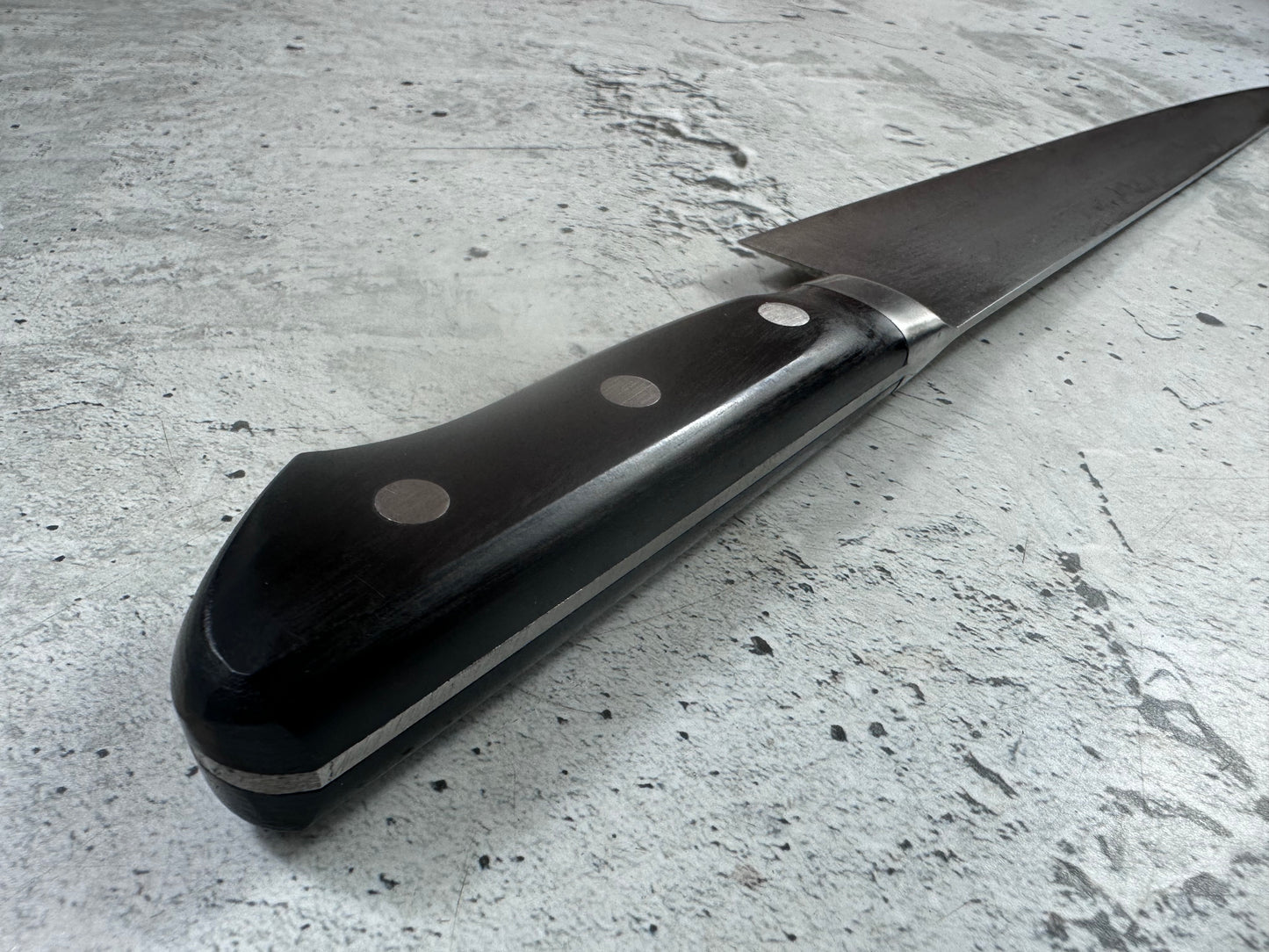Vintage Sakai Kikumori Sujihiki Knife 300mm Carbon Steel Wood Handle 2238