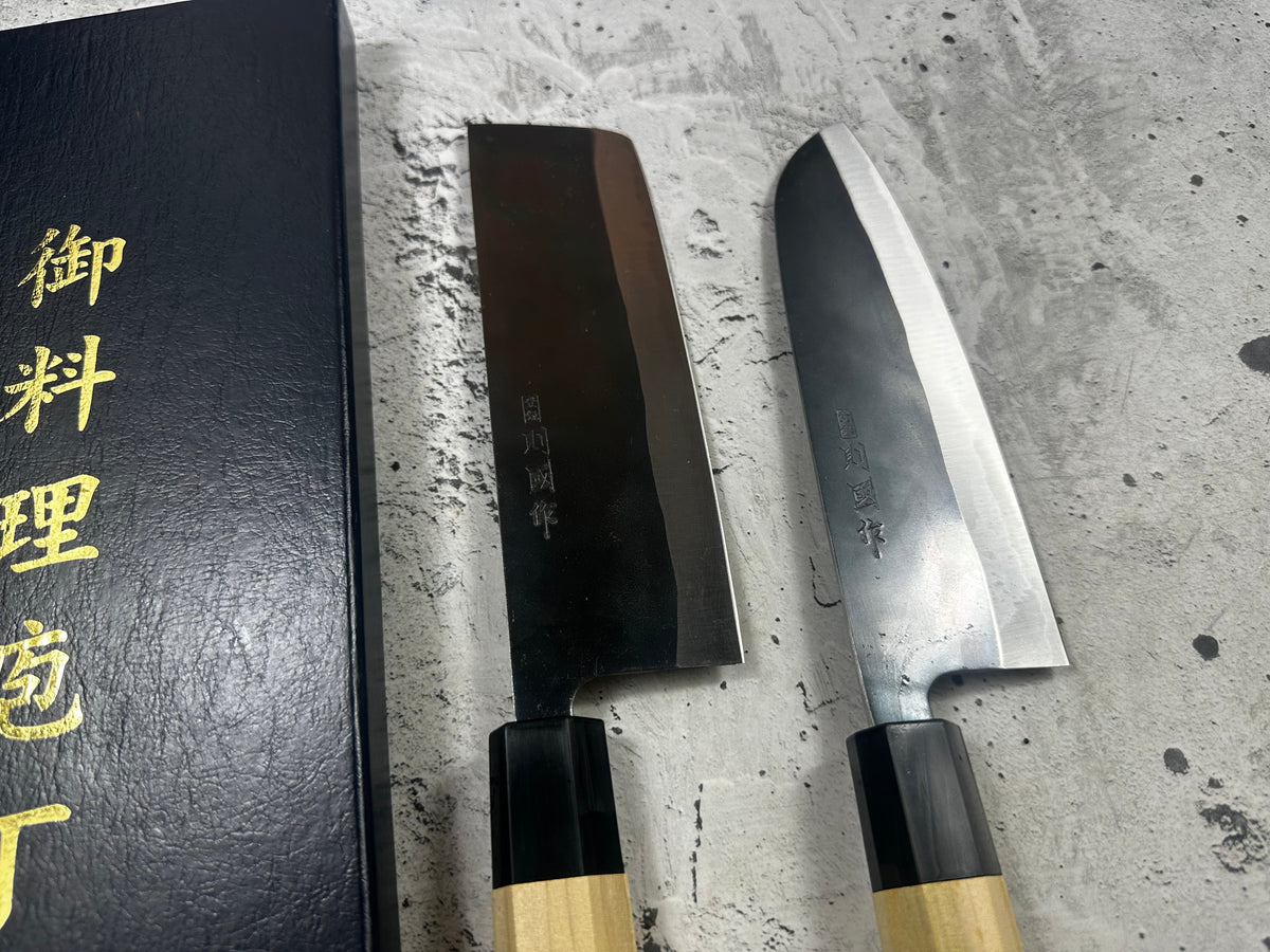 Vintage Tadafusa Japanese Knife Set 2356