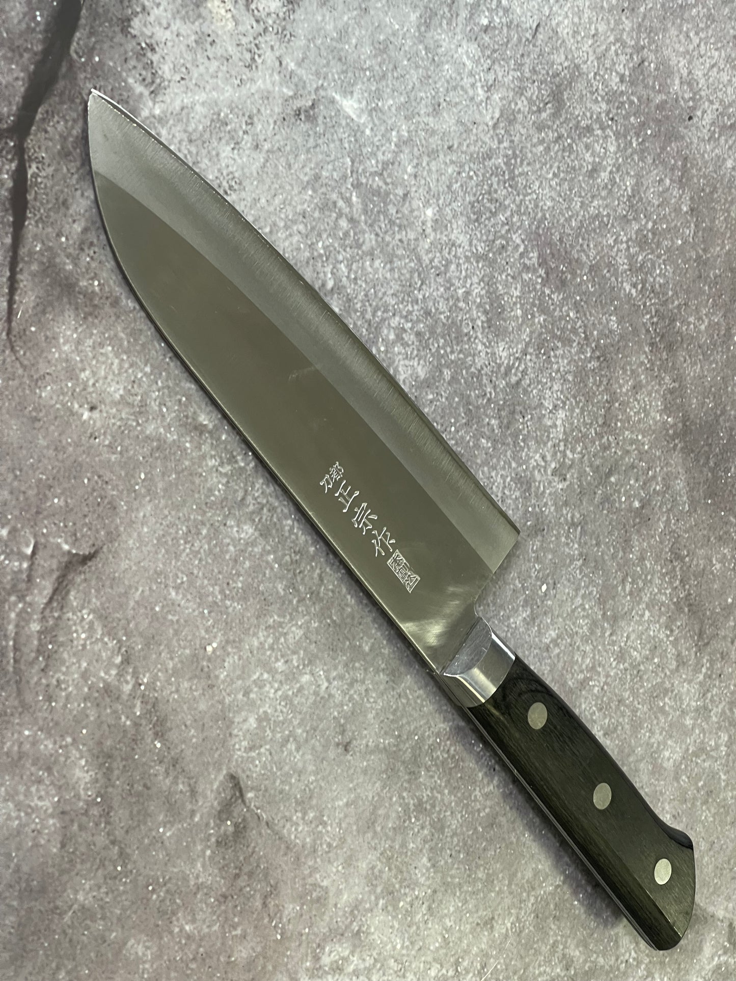 Vintage Japanese Santoku Knife 160mm Made in Japan 🇯🇵 1655