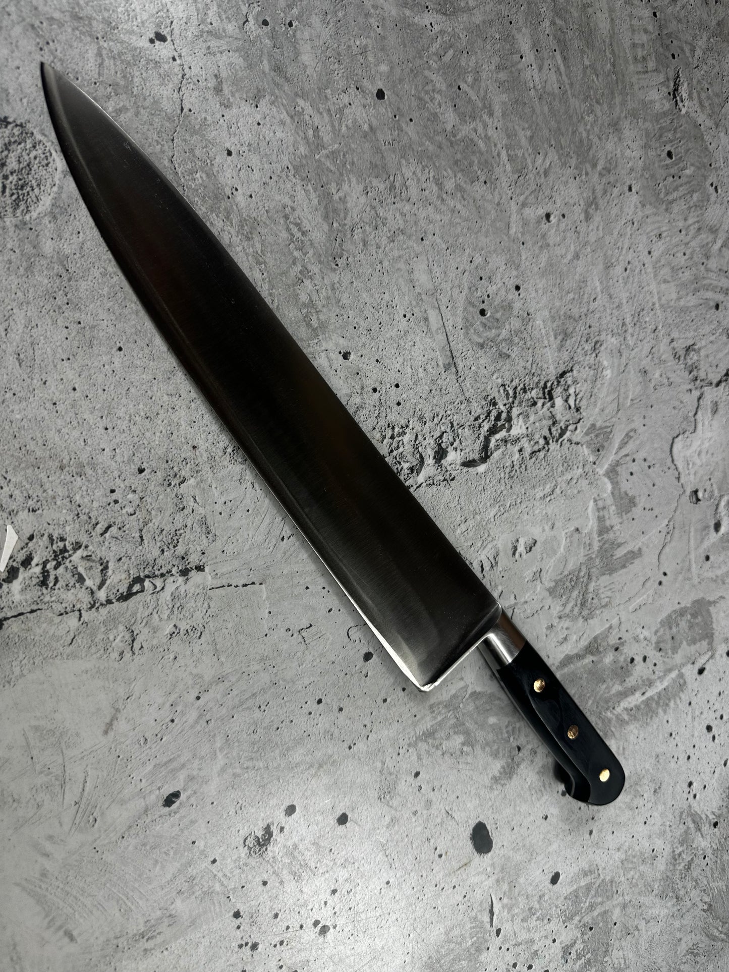 Vintage Sabatier Chef Knife 300mm High Carbon Steel Made in France 2028