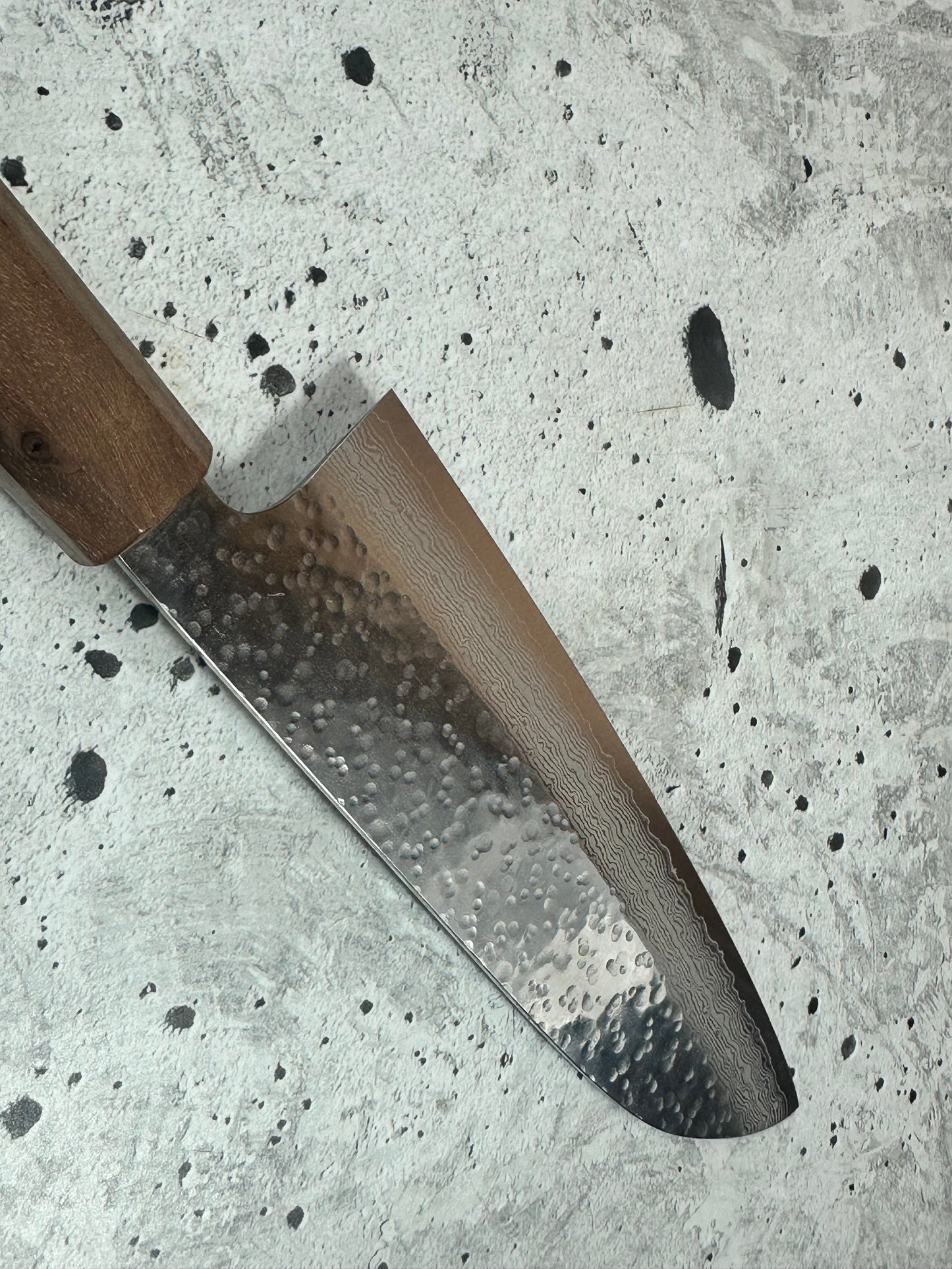 Makoto Kurosaki VG7 Damascus Santoku Knife 165mm