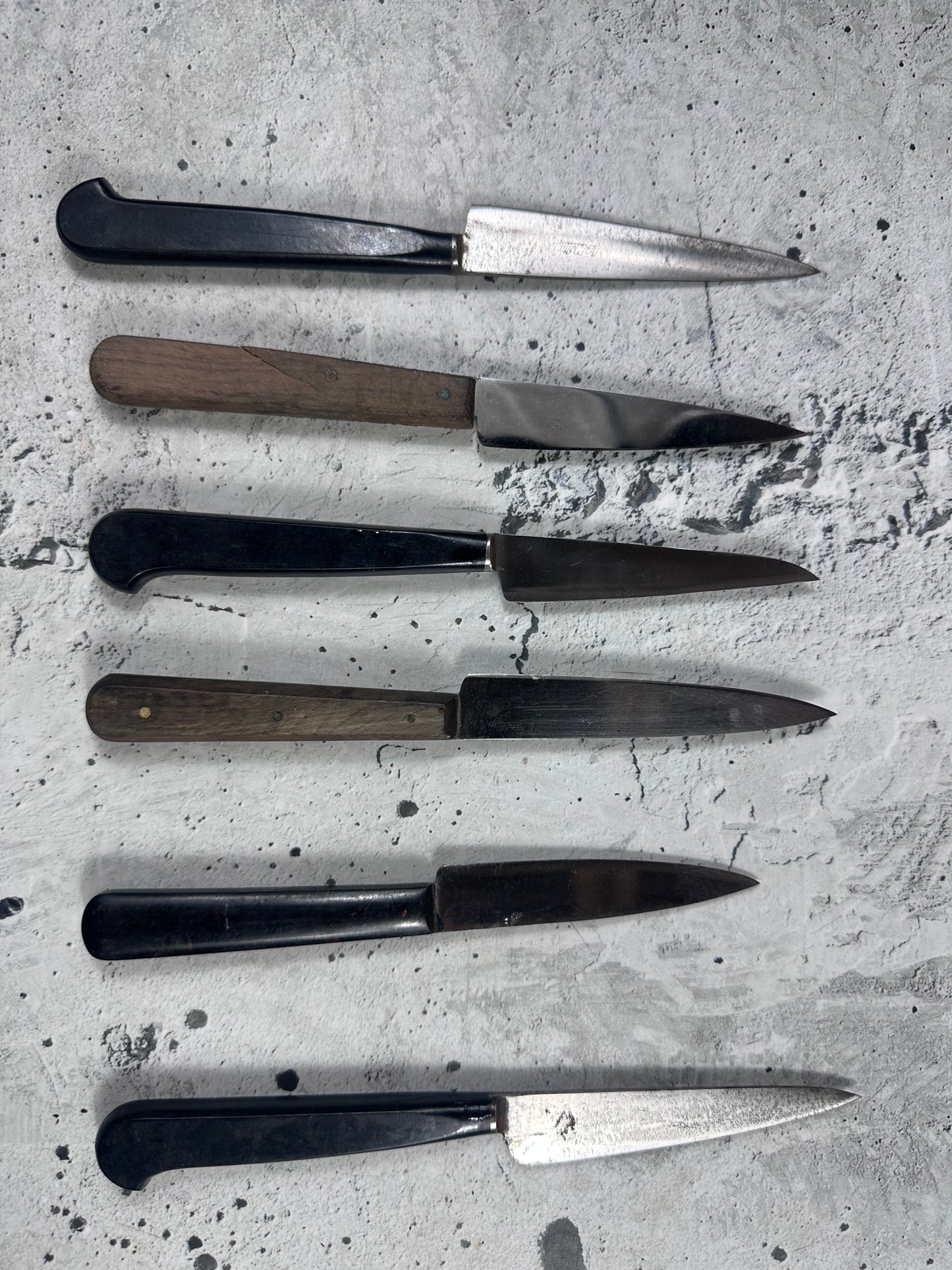 Vintage French Paring Knife Set x Made in France 2055