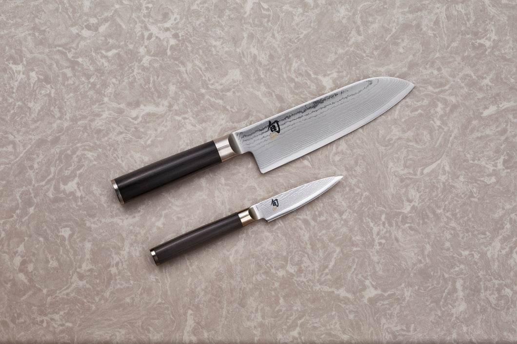 SHUN KAI Classic Limited Edition Santoku & Paring Knife Set