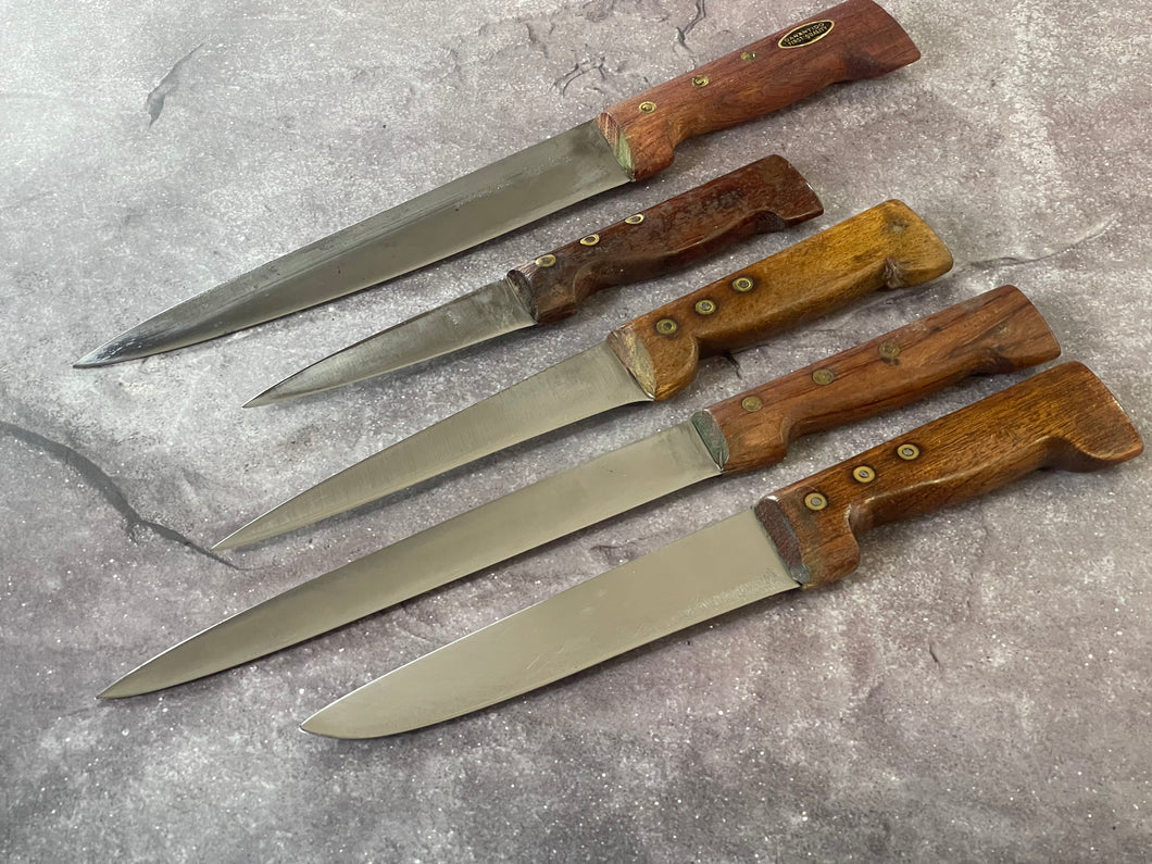 Vintage French Knife Set 5x Made in France 🇫🇷 1598