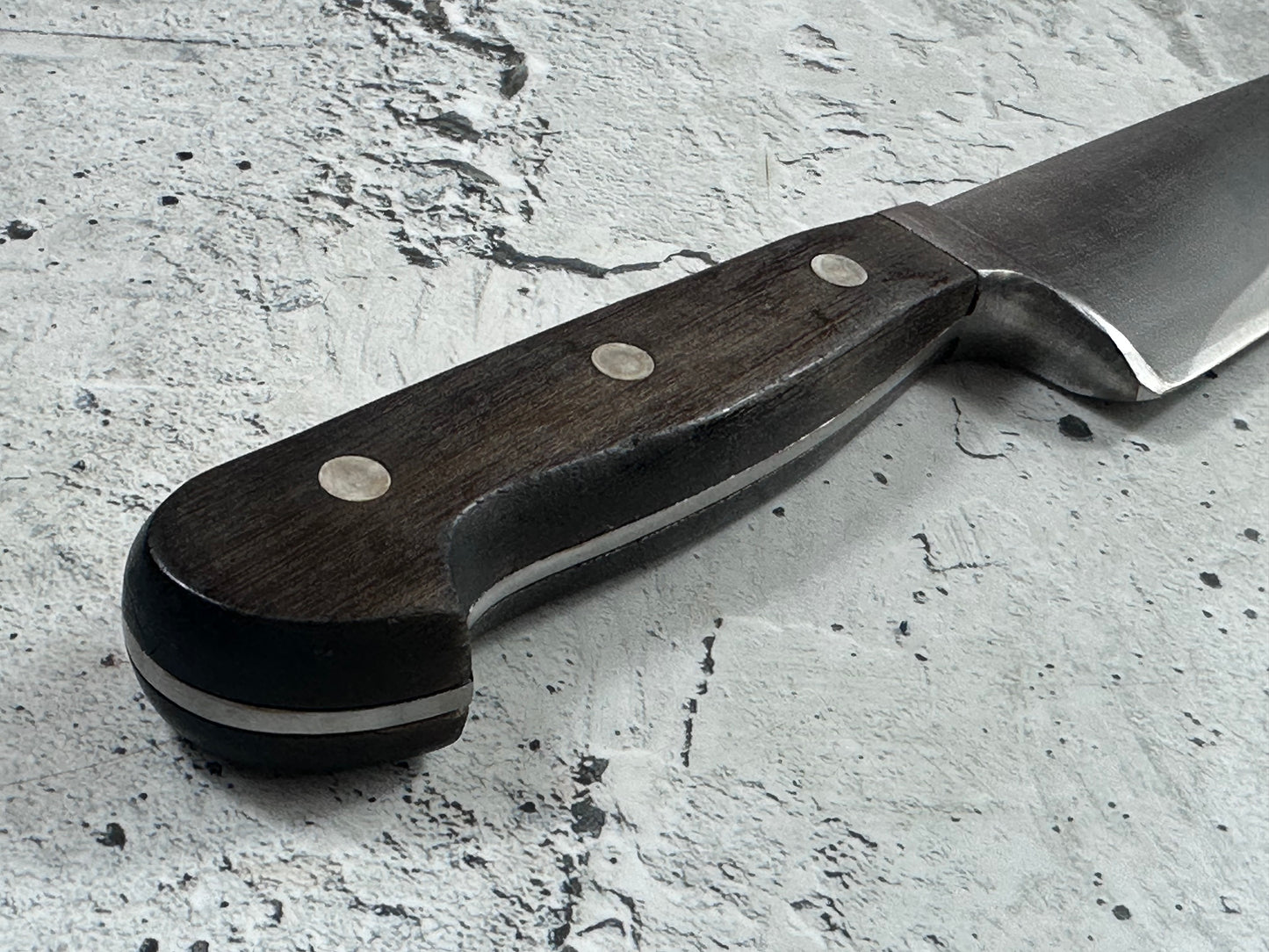 Vintage J. A. Henckels Friodur Chef Knife 210mm High Carbon Steel Made in Germany 2114