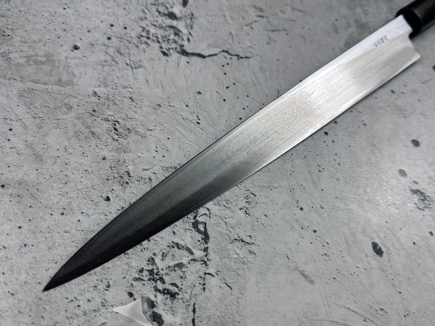 Vintage Sakai Takayuki Yanagiba Knife 300mm Carbon Steel Original Box 2134