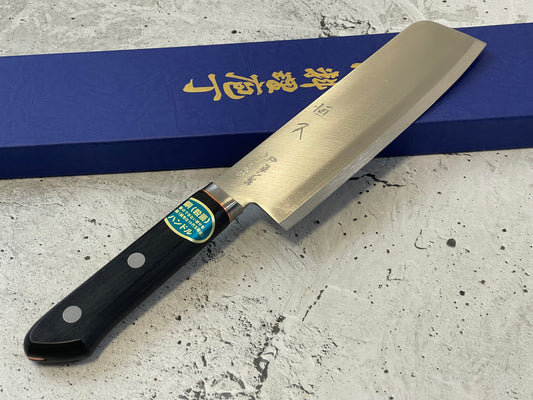 Tsunehisa VG1 Stainless M104 Nakiri Knife 160mm - Made in Japan 🇯🇵