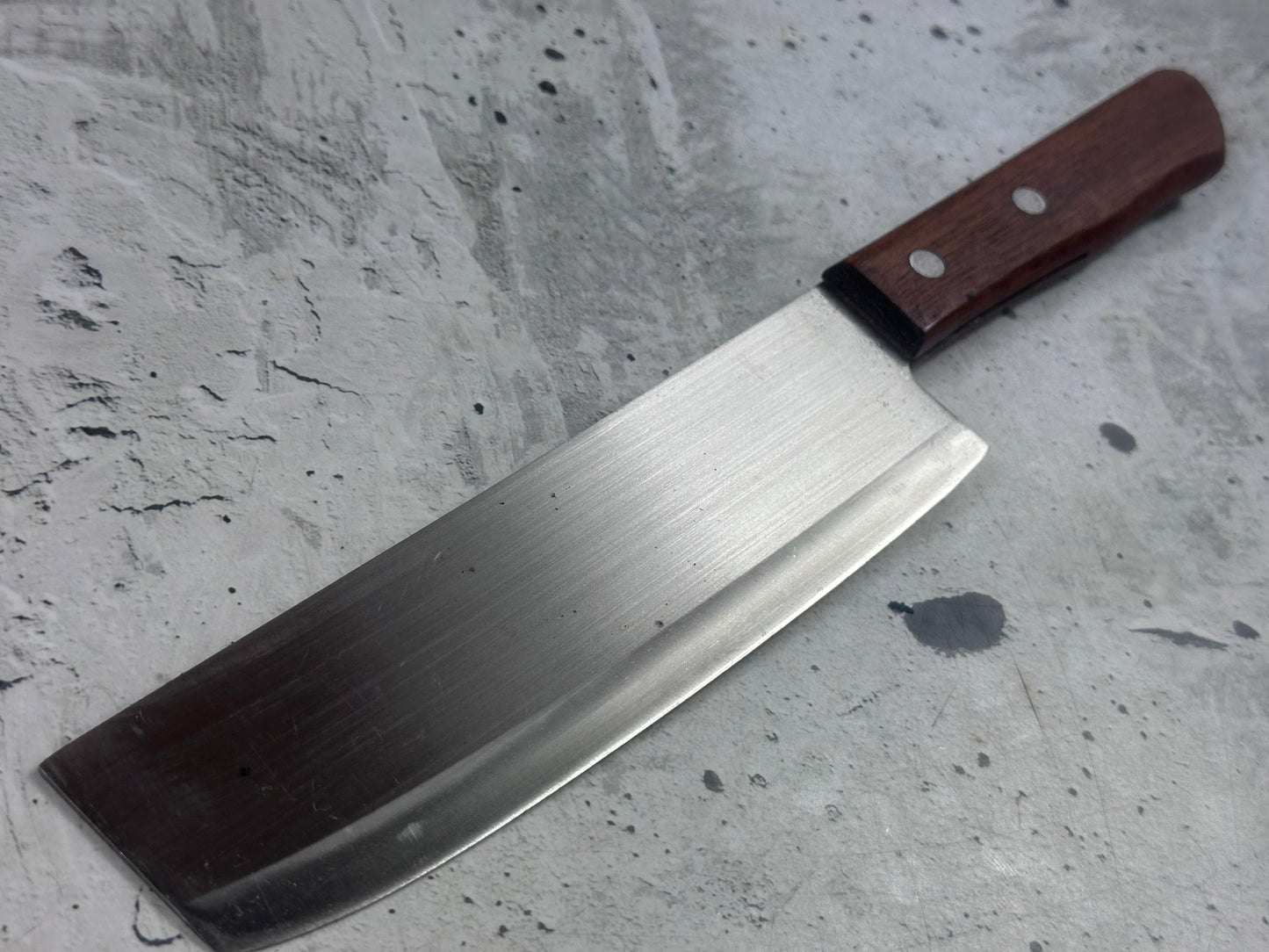 Vintage Seki Kanemasa Nakiri Knife 160mm Carbon Steel 2038