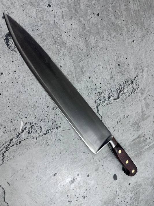 Vintage Sabatier Chef Knife 300mm High Carbon Steel Made in France 2029