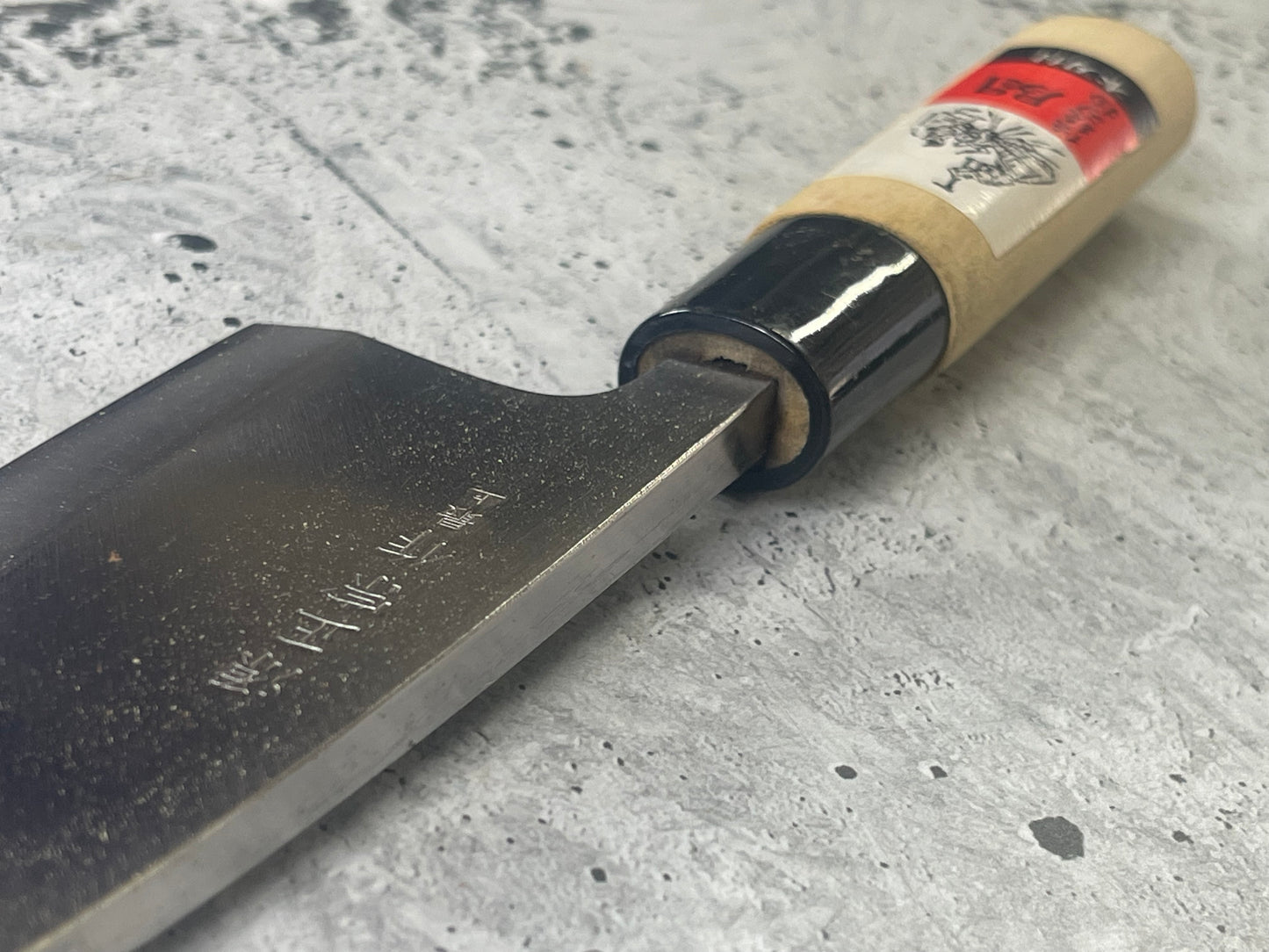 Vintage Japanese Deba Knife 150mm Made in Japan 🇯🇵 Carbon Steel 1756