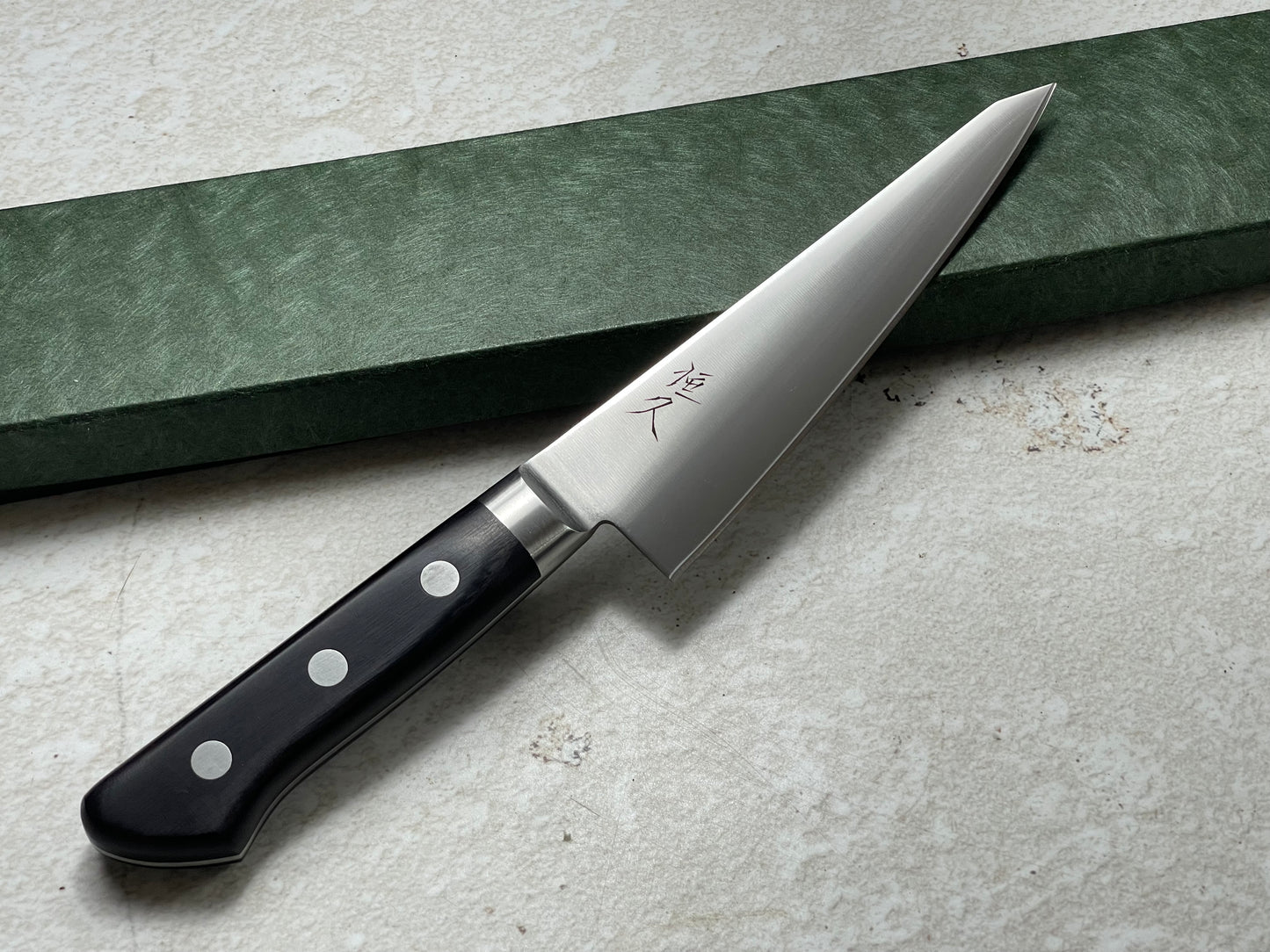Tsunehisa AUS8 Honesuki Knife 150mm  Pakkawood Handle - Made in Japan 🇯🇵
