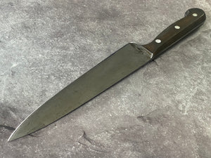 Vintage J. A. Henckles Twinworks Chef Knife 20cm Carbon Stell Made in German 🇩🇪 1618
