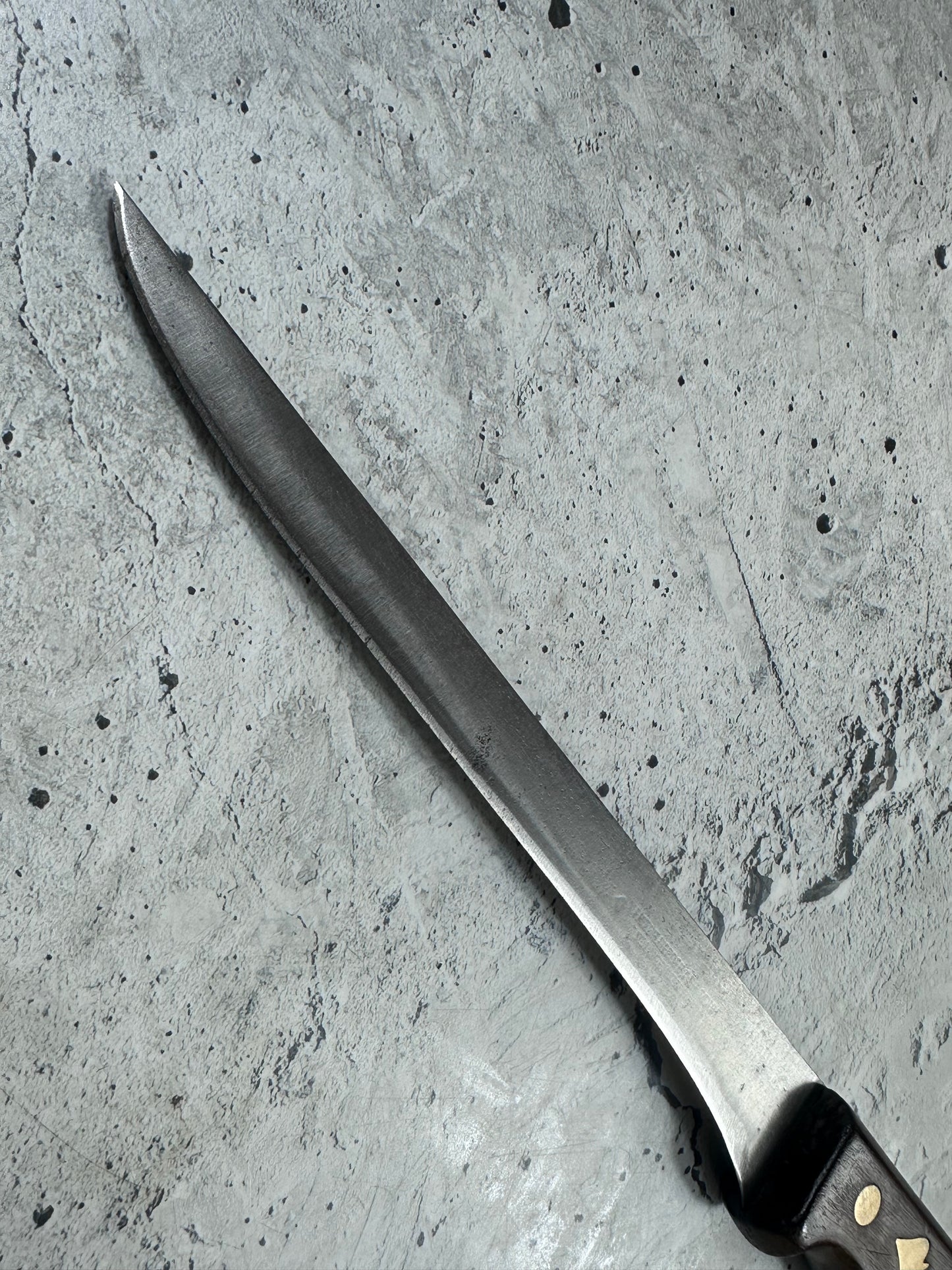 Vintage Friedr. Herder Abr. Sohn Flexible Fillet Knife 210mm Made in Germany 2113