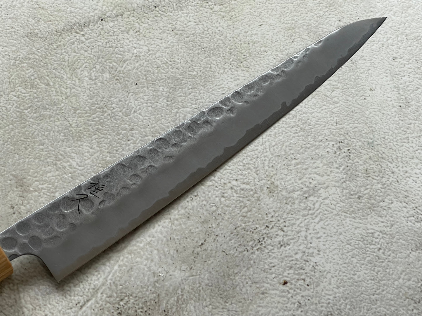 Tsunehisa Shiro White Steel & Stainless Clad Sujihiki Knife 240mm Made in Japan 🇯🇵