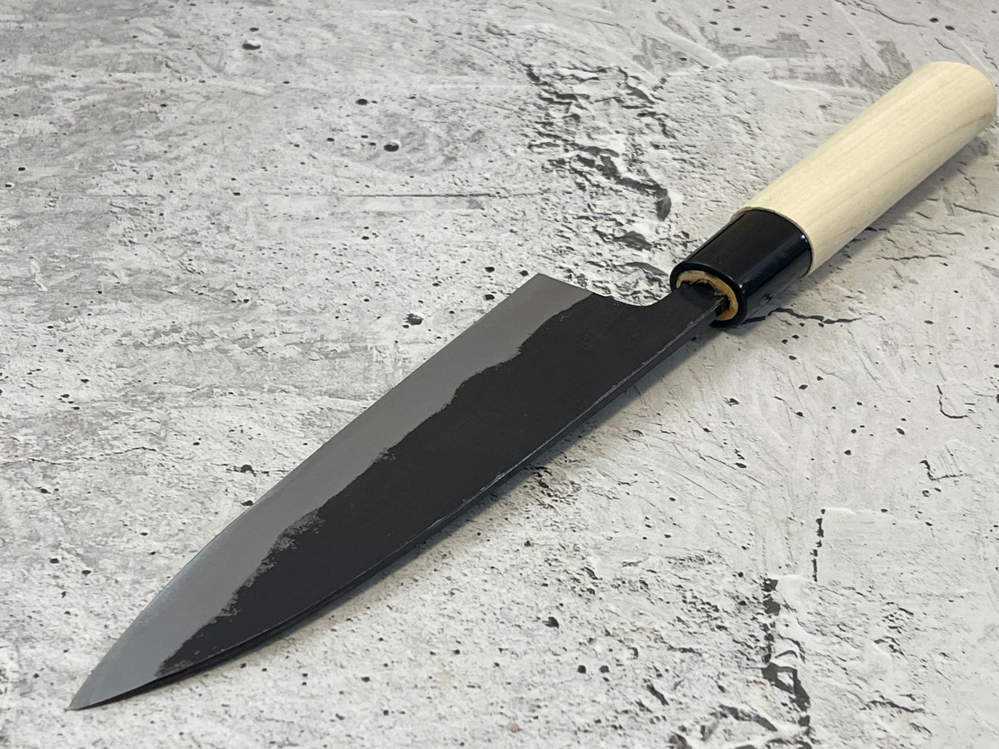 Murata Aogami Kurochi Finish Funayuki Knife 165mm - Made in Japan 🇯🇵