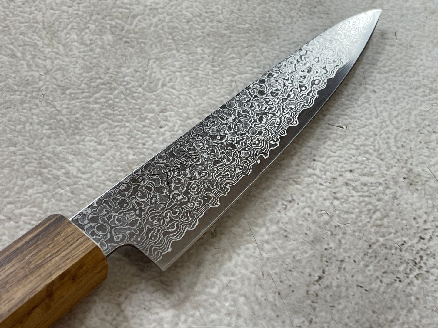 Tsunehisa ZA18 Damascus Petty 135mm Oak Handle Made in Japan 🇯🇵