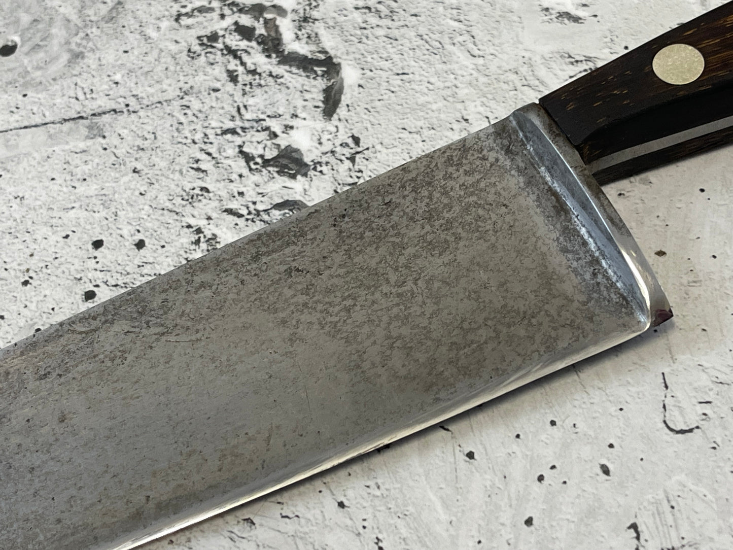 Vintage Dexter Chef Knife 240mm Carbon Steel Made in USA  🇺🇸 1484