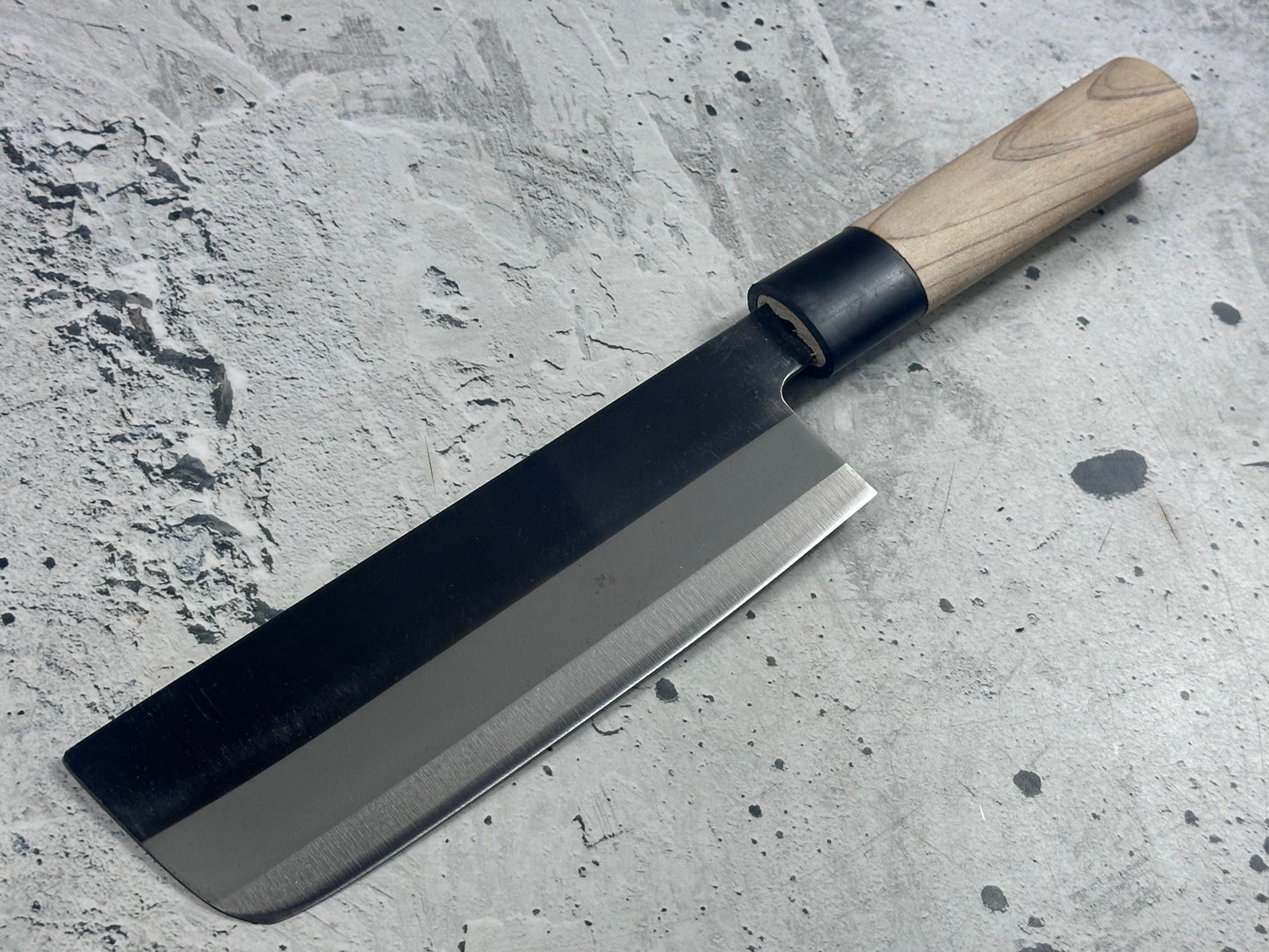 Vintage Tojiro Nakiri Knife 170mm Carbon Steel 2151
