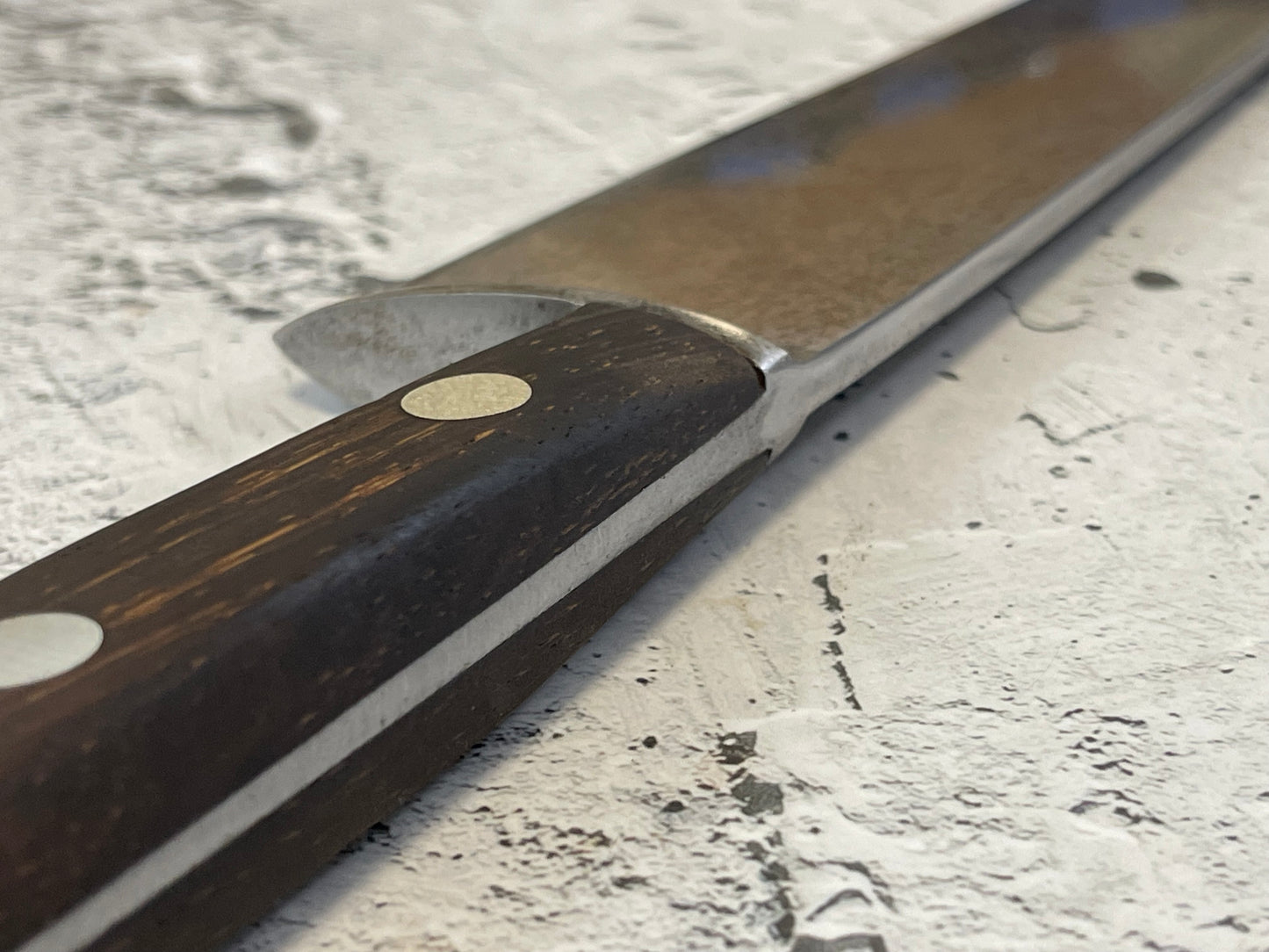 Vintage Dexter Chef Knife 240mm Carbon Steel Made in USA  🇺🇸 1484