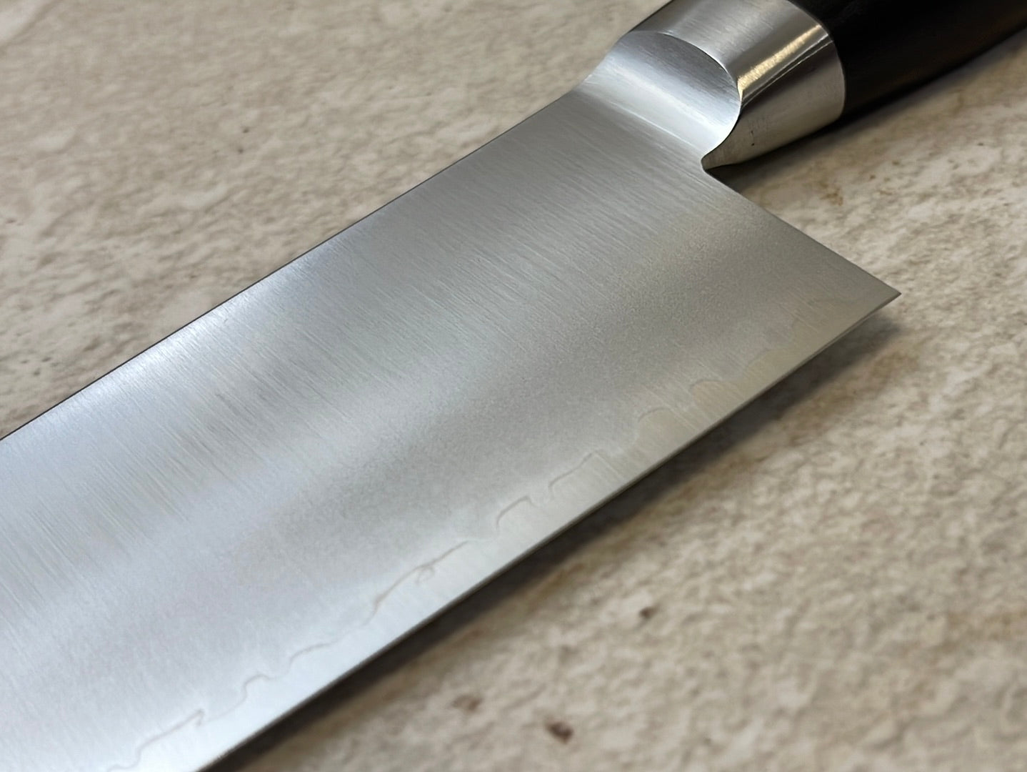 Tsunehisa VG1 Santoku Knife 165mm  Black Pakkawood Handle - Made in Japan 🇯🇵