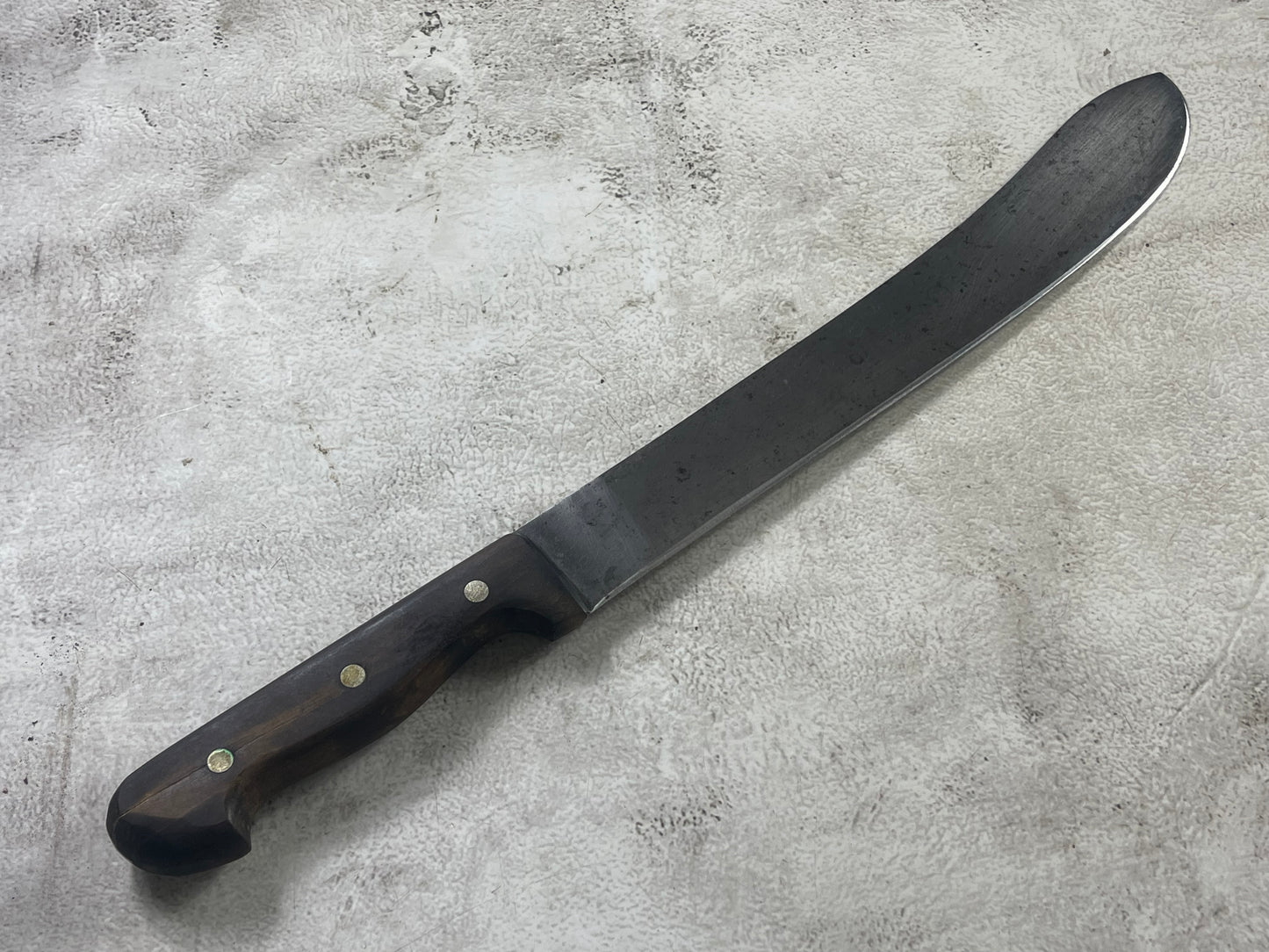 Vintage Gustav Emil Ern Butcher Machete Knife 300mm Made in Germany 🇩🇪 Cabon steel 1911