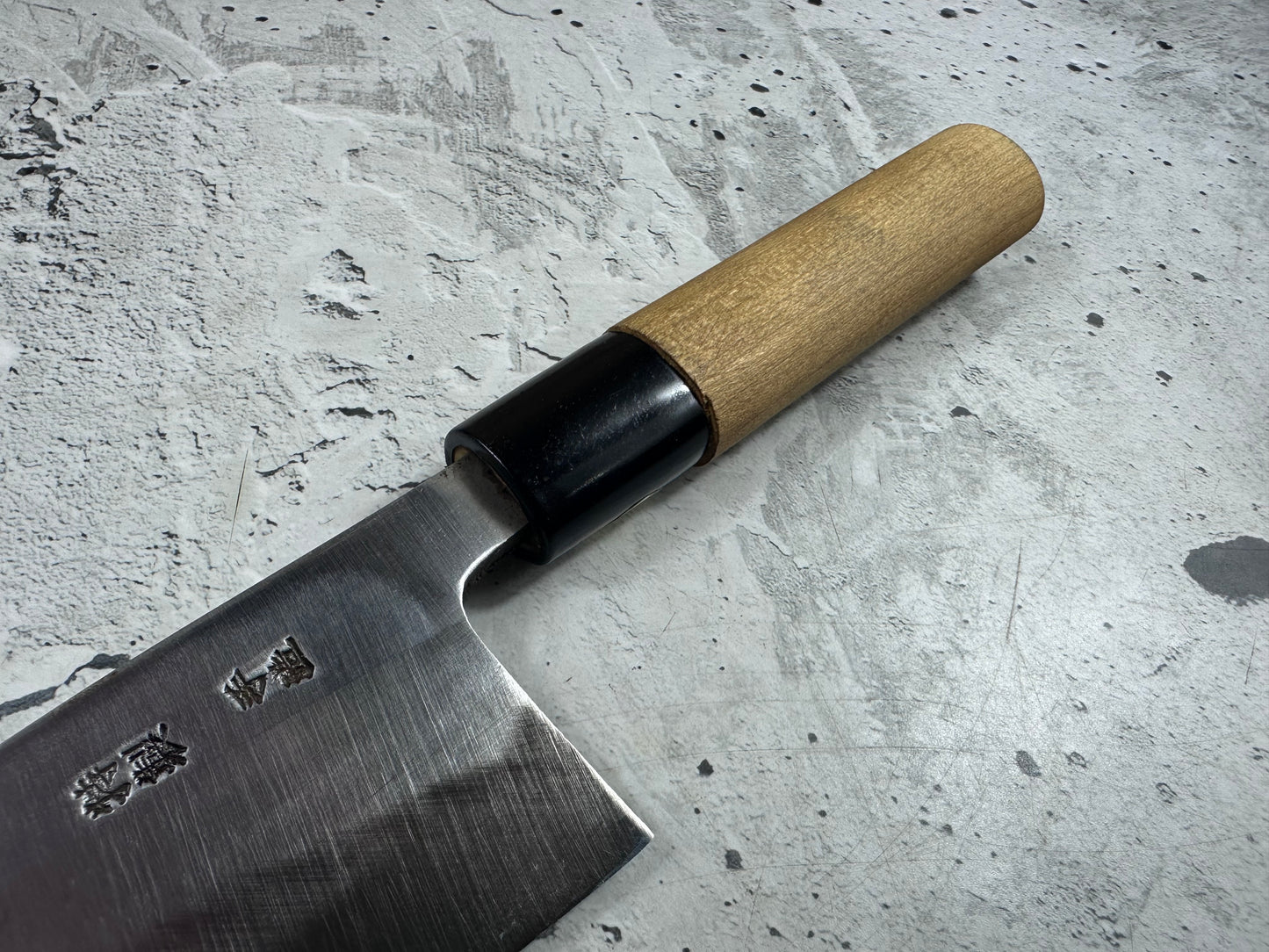 Vintage Sakai Marimoto Deba Knife 160mm Carbon Steel 2161