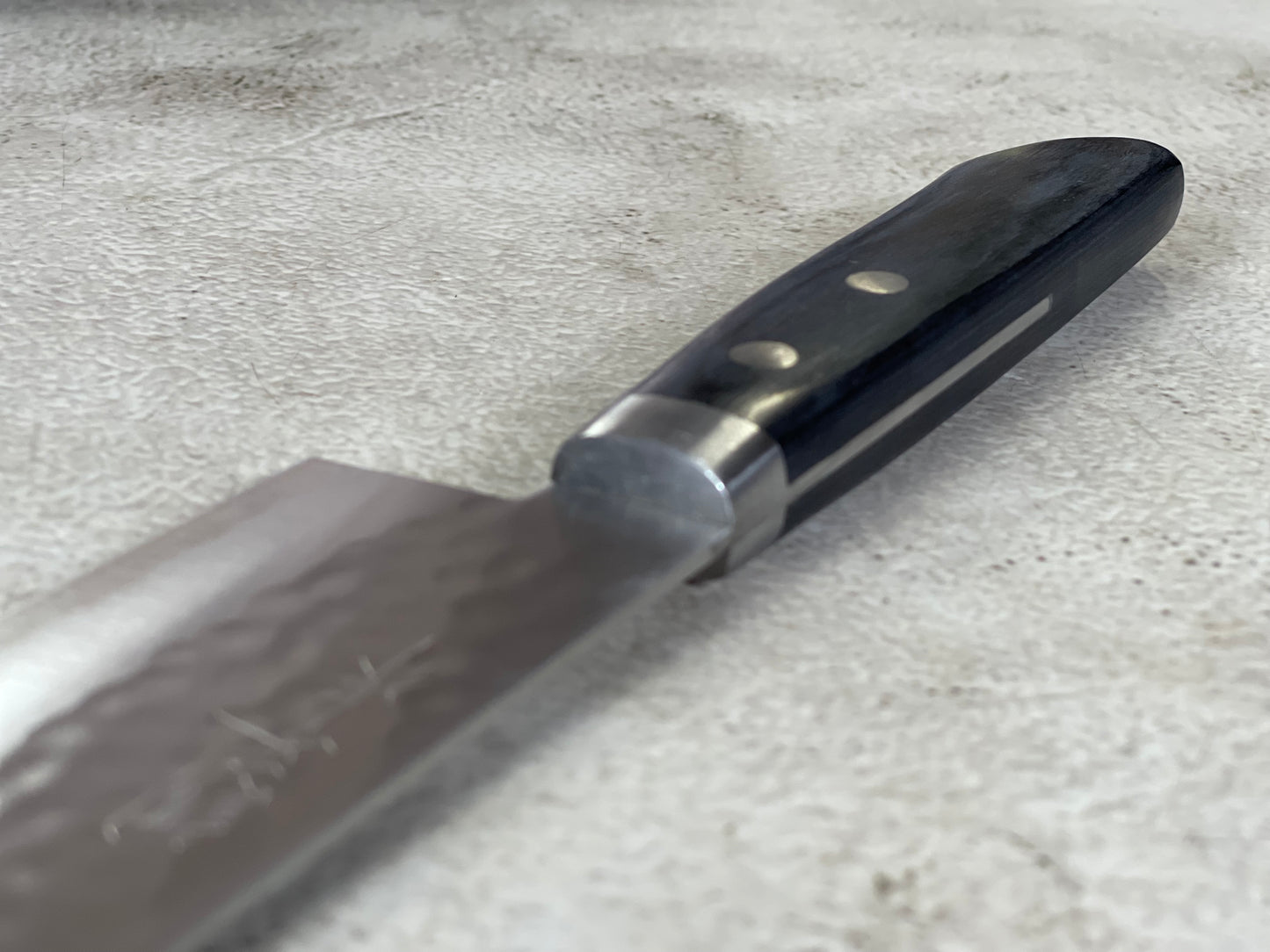 Masutani Kokuryu Usuba 160mm Blue Pakkawood Handle