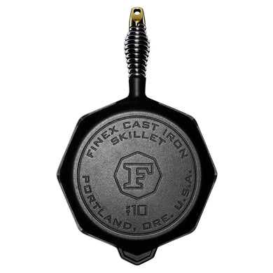 Second Hand never used Finex Cast Iron Skillet 10” with Lid