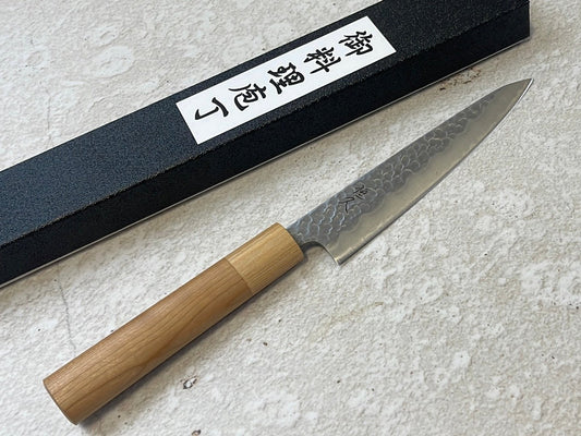 Tsunehisa Shiro White Steel & Stainless Clad Petty Knife 135mm l- Made in Japan 🇯🇵