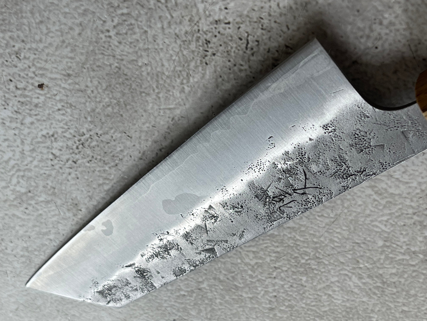 Tsunehisa SLD Washiji KOY Bunka Knife 170mm - Made in Japan 🇯🇵 Oak Yaki Handle