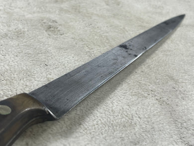 Vintage Gustav Emil Ern Flexible Filleting Knife 260mm Carbon Steel Made in Germany 🇩🇪 1909