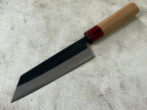 Muneishi Aogami 2 Iron Clad Kiritsuke 165mm Kurouchi Finish