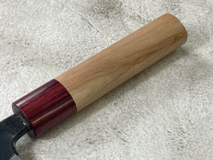 Muneishi Aogami 2 Iron Clad Kiritsuke 180mm Kurouchi Finish