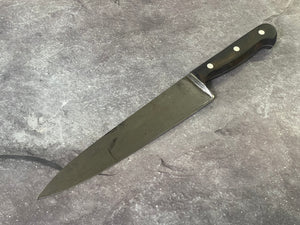 Vintage J. A. Henckles Twinworks Chef Knife 20cm Carbon Stell Made in German 🇩🇪 1618