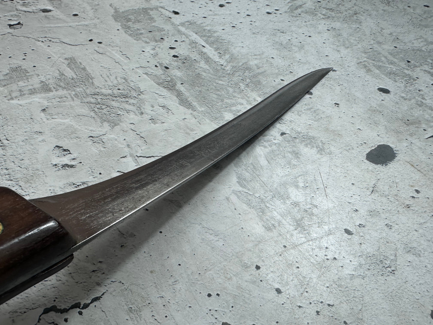 Vintage Friedr. Herder Abr. Sohn Flexible Fillet Knife 210mm Made in Germany 2113