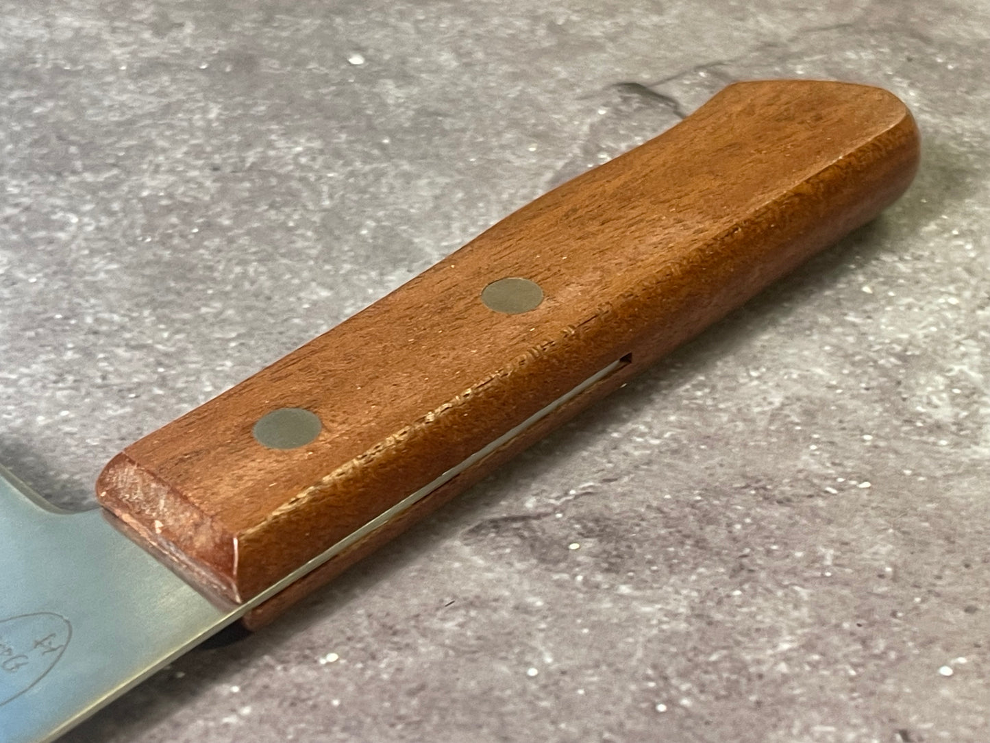 Vintage Japanese Santoku Knife 170mm Made in Japan 🇯🇵 1657