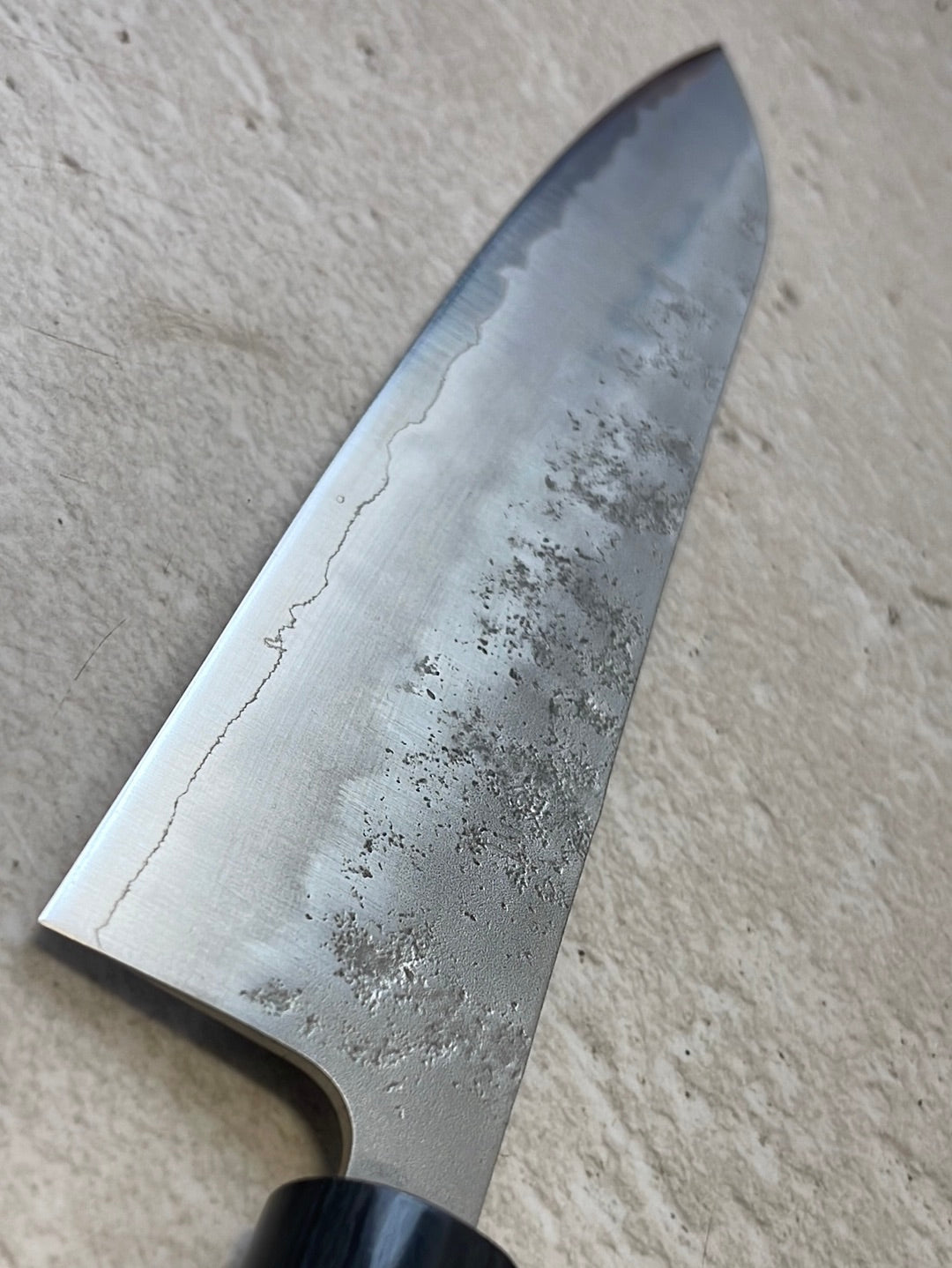 Tsunehisa G3 Nashiji HBC Gyuto 240mm - Made in Japan 🇯🇵 Magnolia Oval Wa Handle